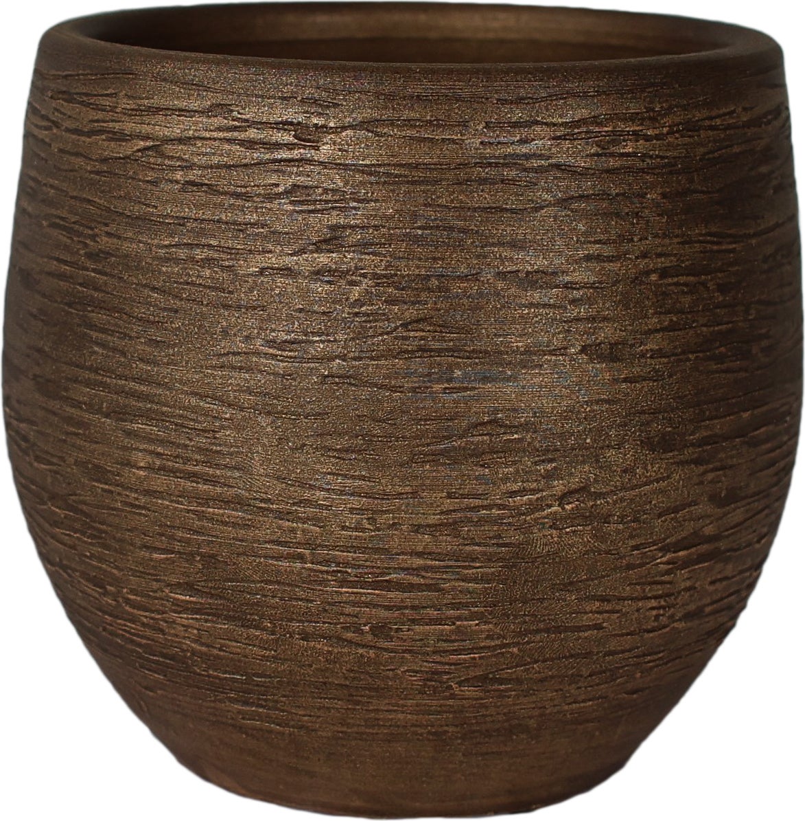 HS bloempot Osaka goud D 39 H 36 cm