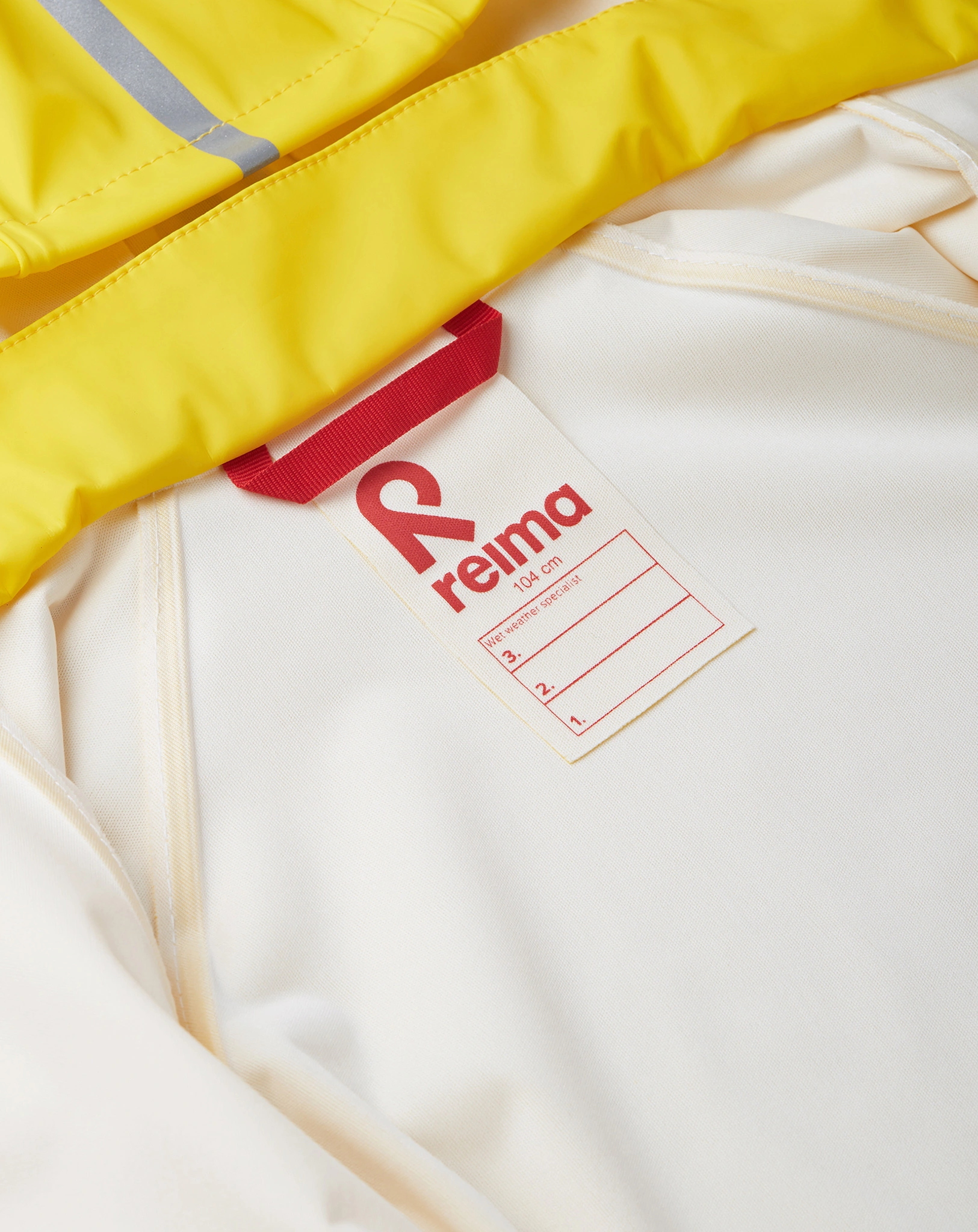 Regenjacke LAMPI in yellow