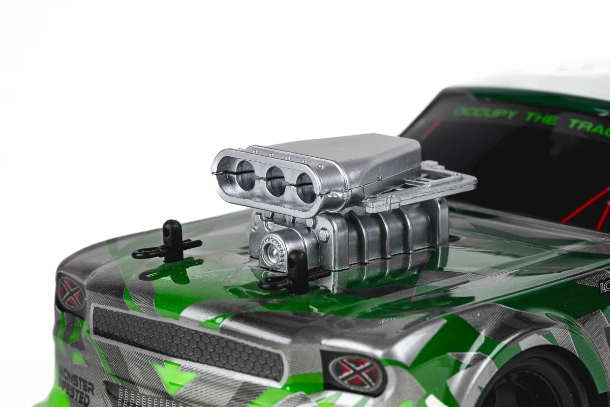 TEC-TOY - Extreme Racing R/C 1:16 2,4G 3,7V Li-ion - Grøn
