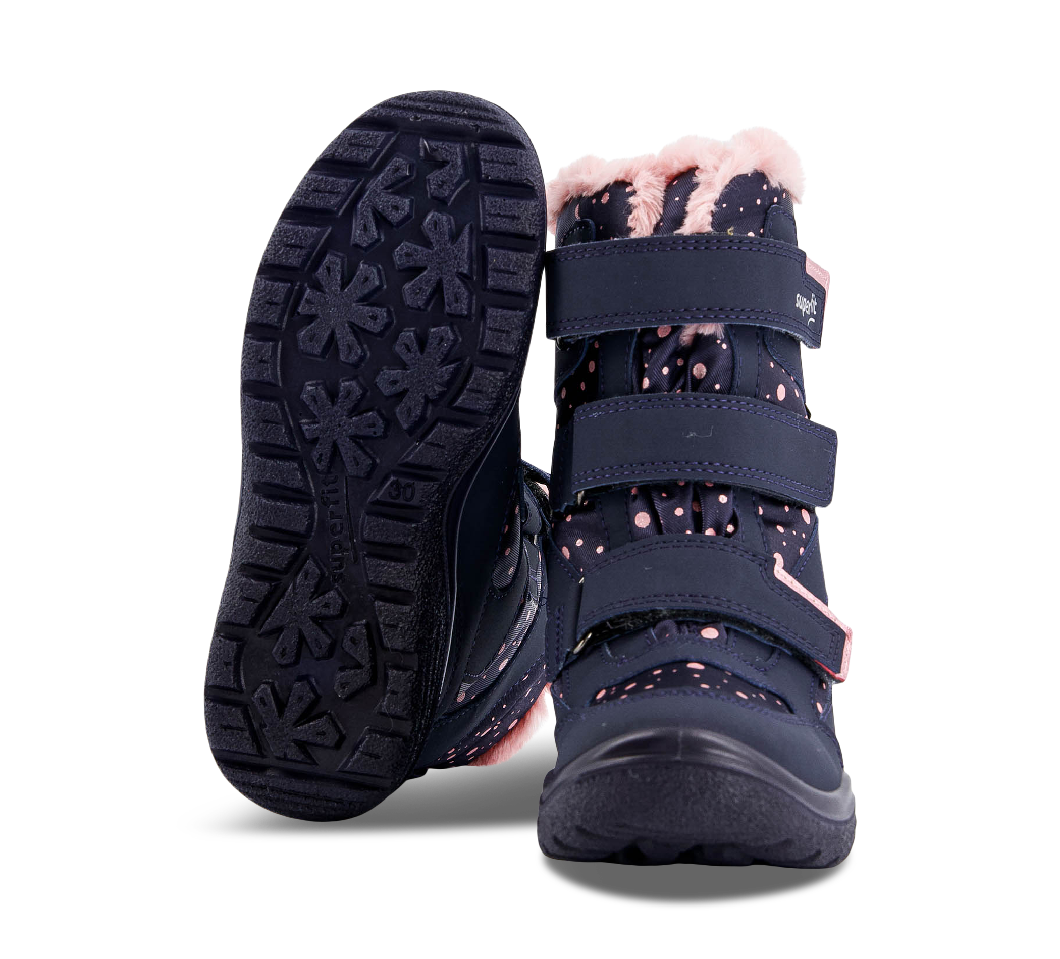 Superfit Crystal - Winterschuhe blau