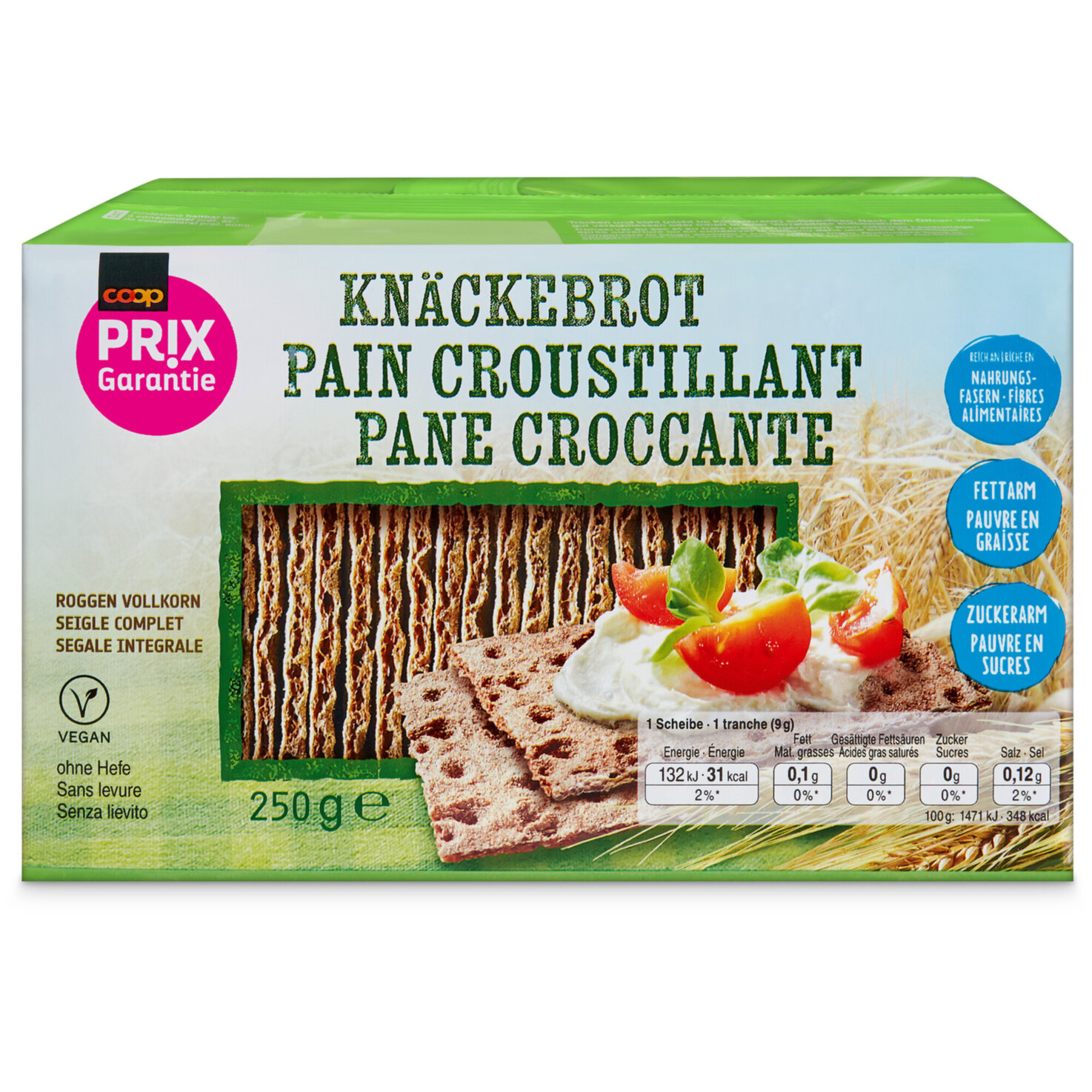 Prix Garantie Roggen Knäckebrot