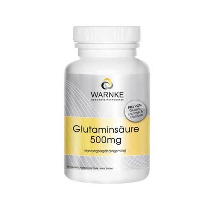 Glutaminsäure 500 mg Kapseln, 100 St
