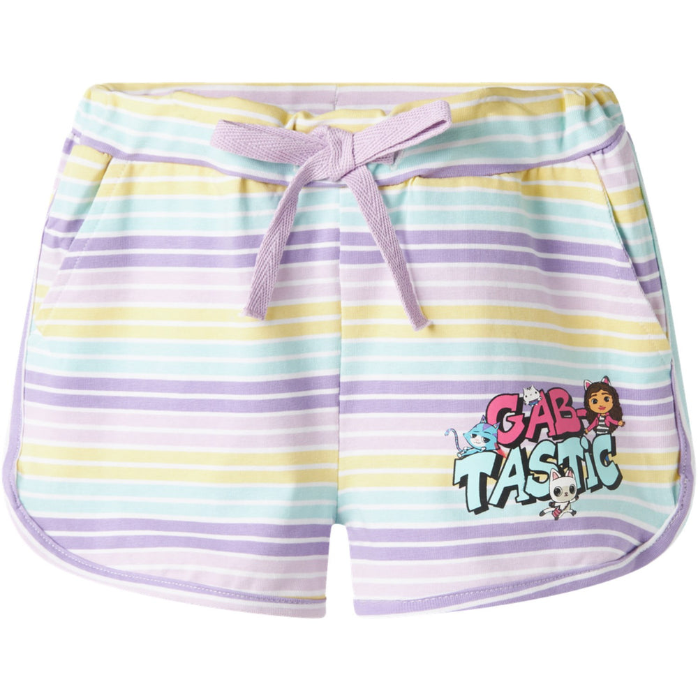 Køb Name It Orchid Bloom Mena Gabby's Dollhouse Shorts