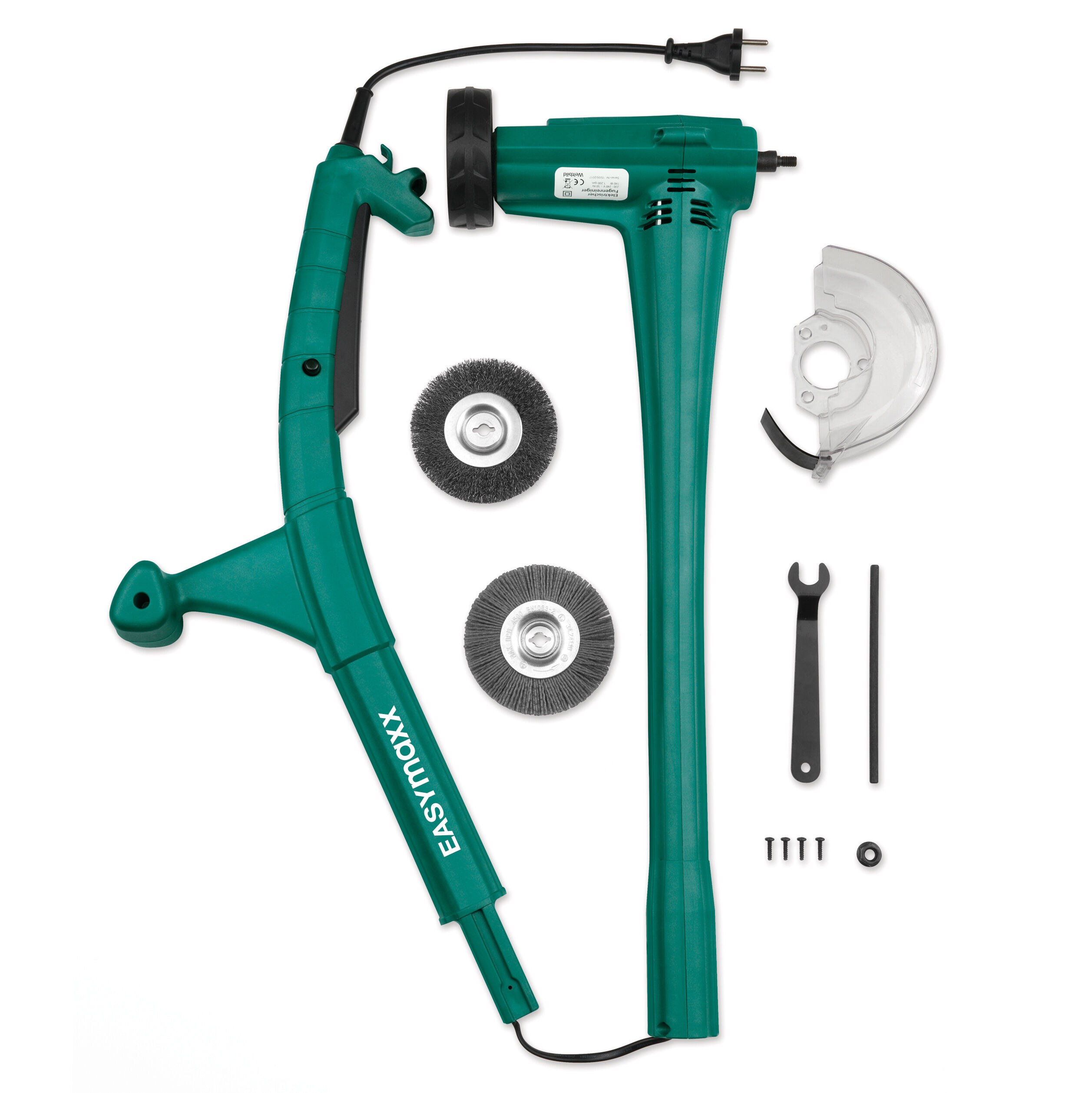 Easymaxx Elektrischer Fugenreiniger 3-teilig