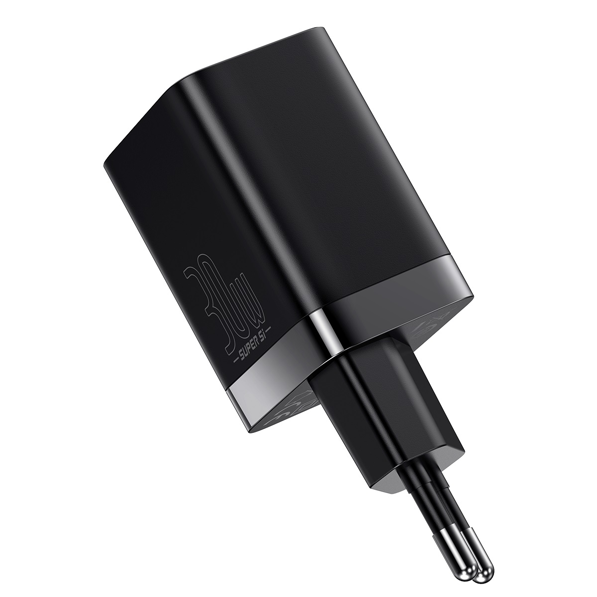 (30W) USB A / USB C Quick Charge QC 3.0 Ladegerät mit Power Delivery 3.0 - Schwarz