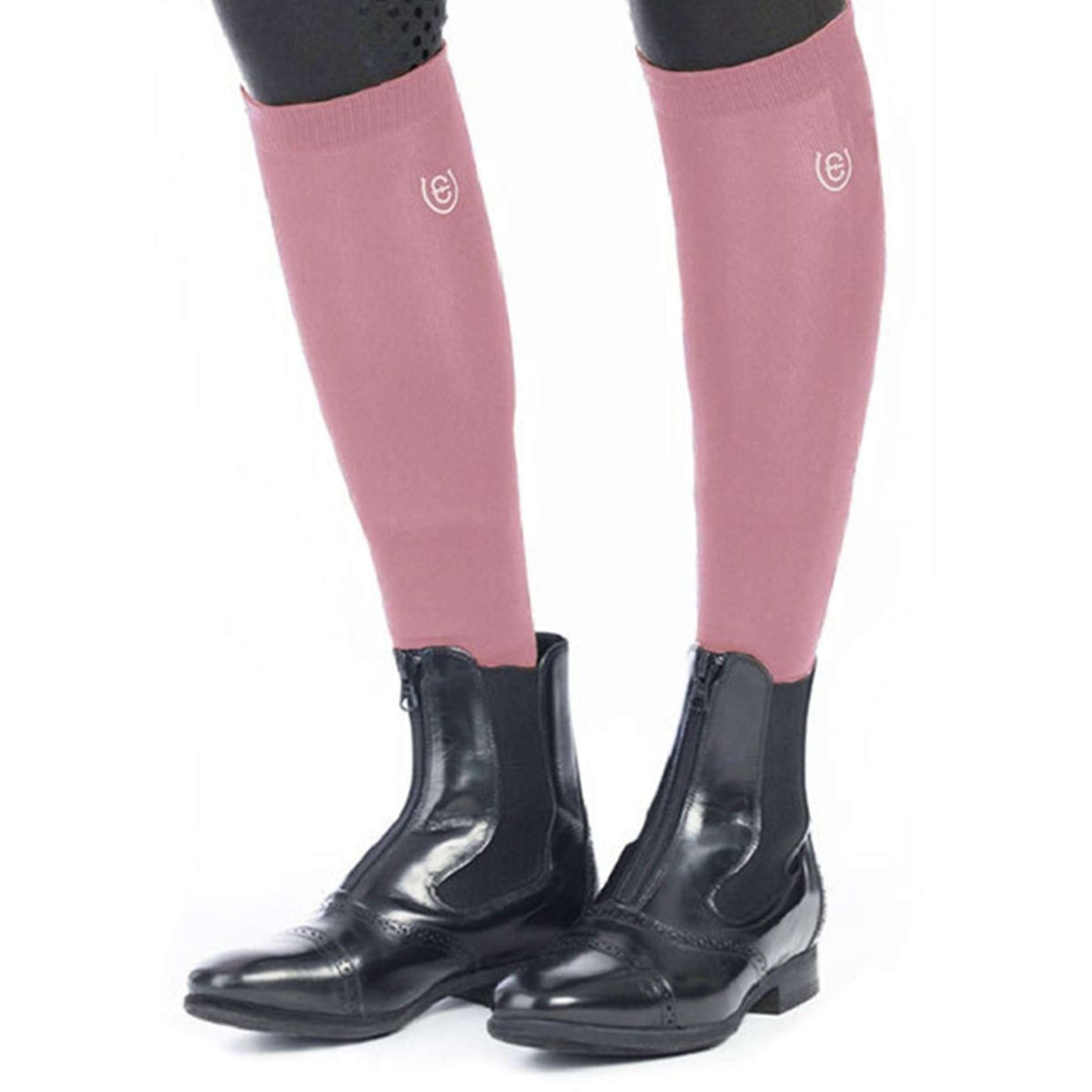 Equestrian Stockholm Rijsokken Bamboo Blend Roze