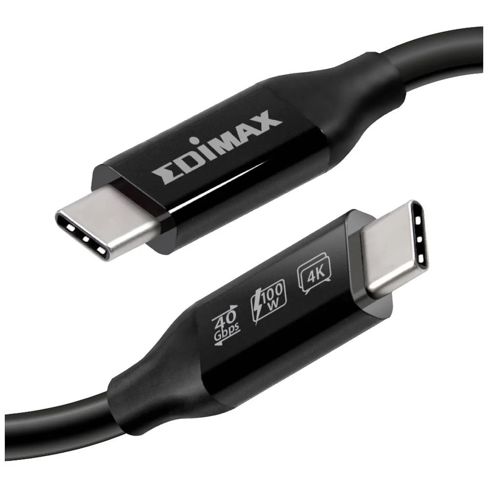 Edimax UC4-005TB Thunderbolt 3 | USB 4 kabel 0.5 meter