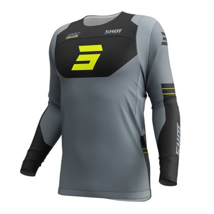 Maillot cross Shot CONTACT - SHIELD 2025 - Jaune