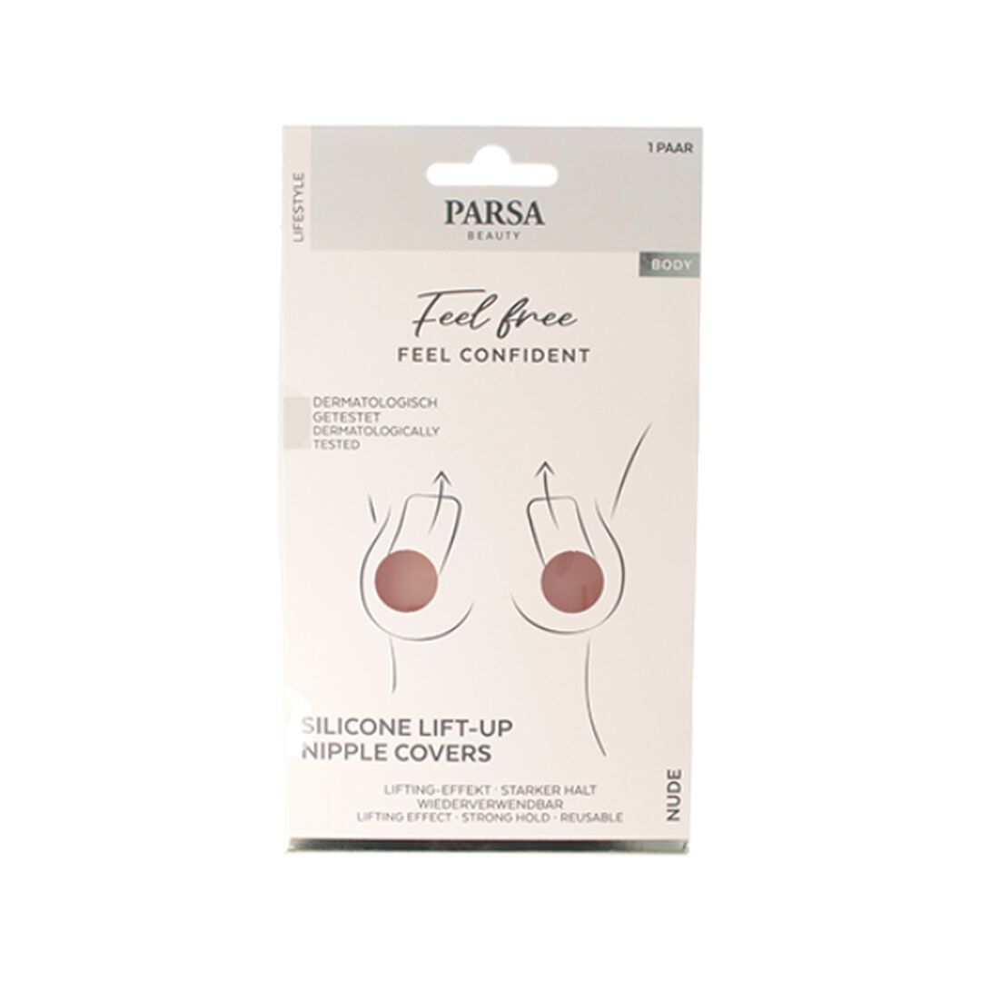PARSA ACESSORIOS Silicone Lift-up Nipple Covers nude - 1un