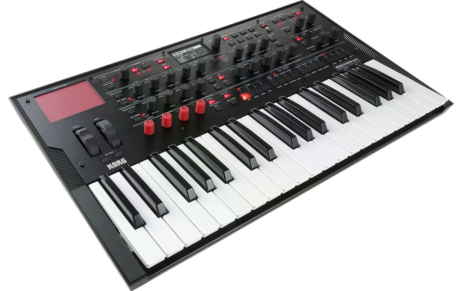 Synthesizer modwave mk II<br>Synthese-Engine mit einzigartigen Wavetable-Klängen