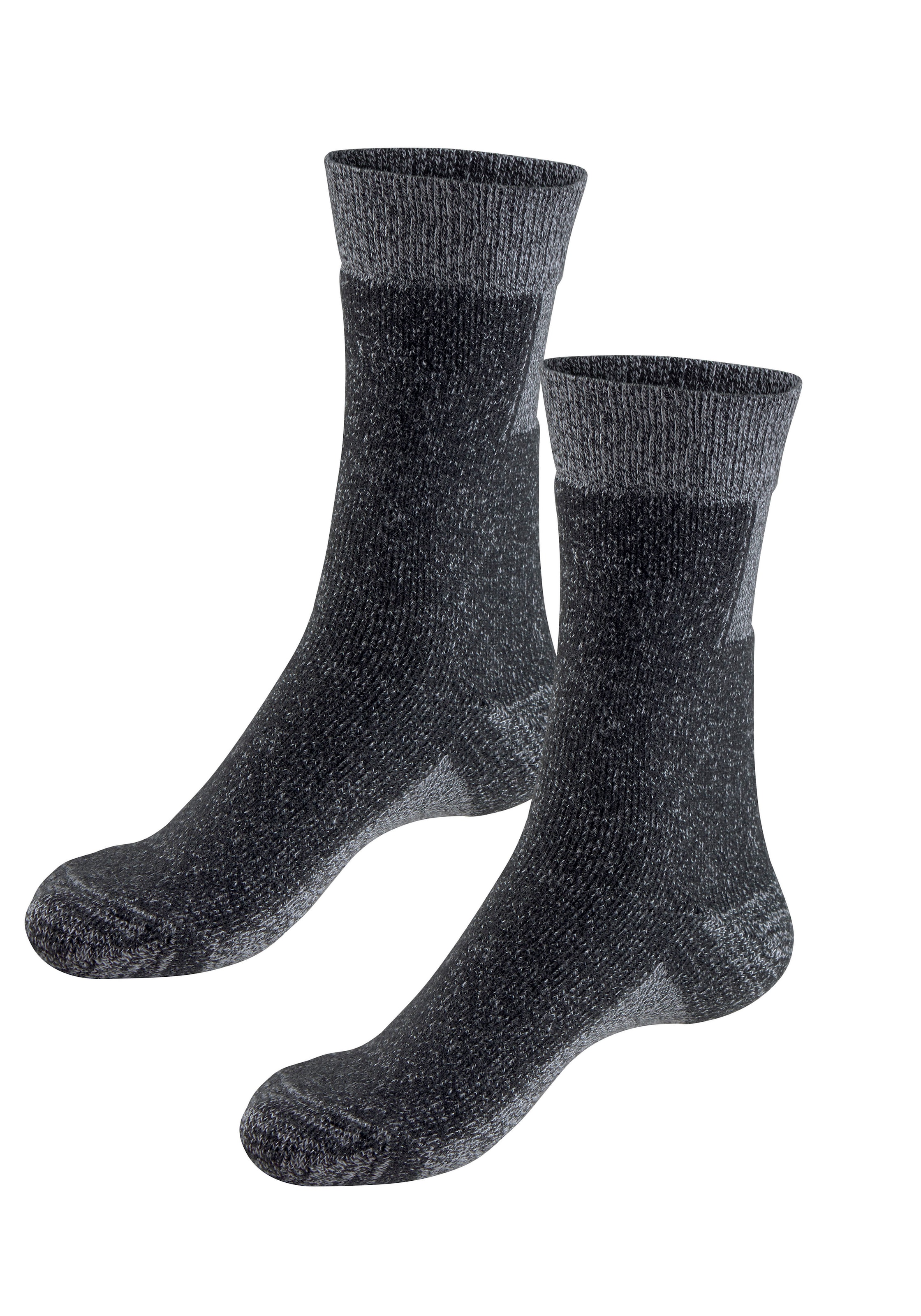 H.I.S Wandersocken Packung, 2 Paar tlg. mit extra Stützfunktion und Polsterung