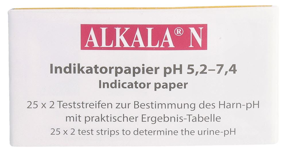 ALKALA N Indikatorpapier pH 5.2-7.4 1 Stk