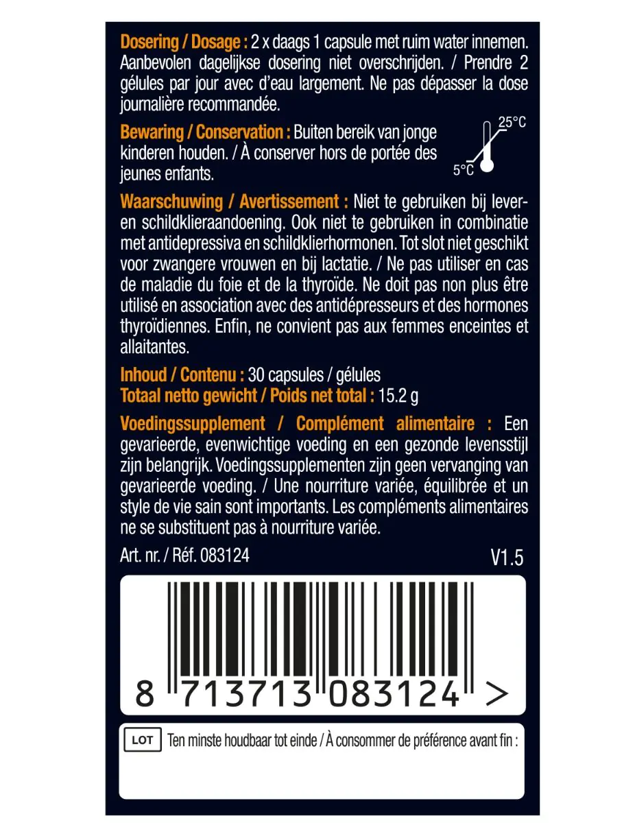 Super Ashwagandha KSM-66 30 capsules