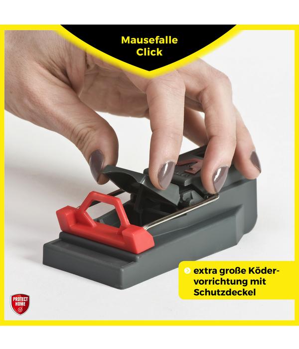 PROTECT HOME Mausefallen Click, 3 Stk.