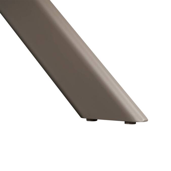 Table de jardin extensible rectangulaire VOLUPTY Sarrasin / Café