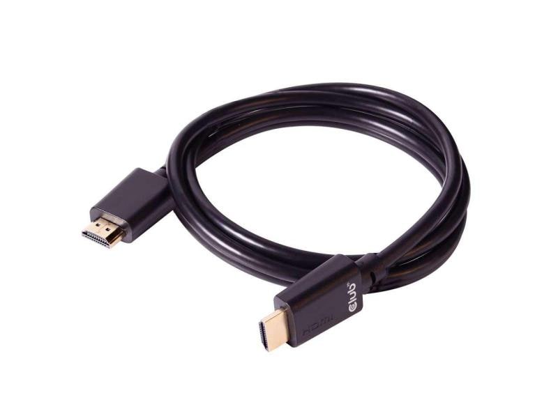 Club 3D Kabel Ultra High Speed 4K120Hz, 8K60Hz HDMI 2.1 - H Ultra High Speed HDMI 2.1-Kabel mit Unterstützung für Auflösungen bis zu 4K @ 120Hz oder 8K @ 60Hz