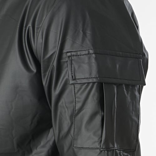 Veste Zippée Capuche Noir