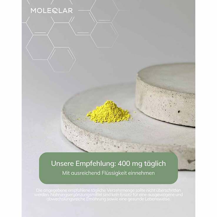 Moleqlar Quercetin Dihydrat Pulver, 60 g