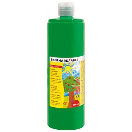 Eberhard Faber Fingerfarbe permanentgrün, 750ml