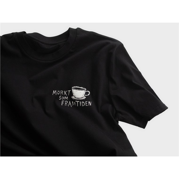 Lemmel Kaffe Mörkt Som FramtidenT-Shirt Black
