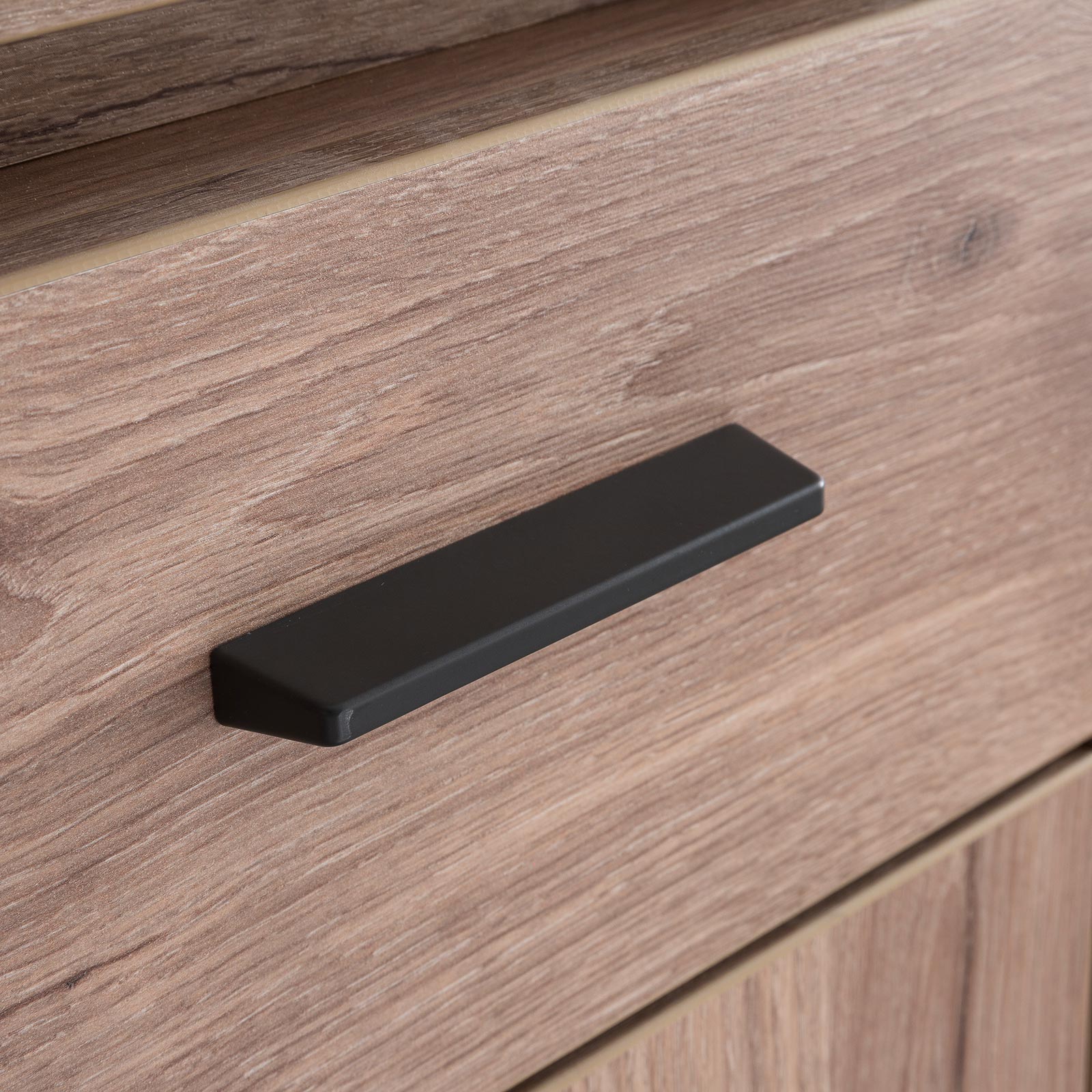 Kommode - Viking Oak - LED-Beleuchtung - 75 cm