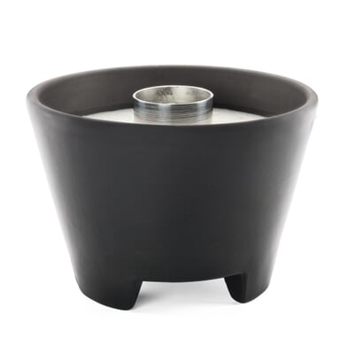 Schmelzfeuer® Keramik, Groß, Schwarz