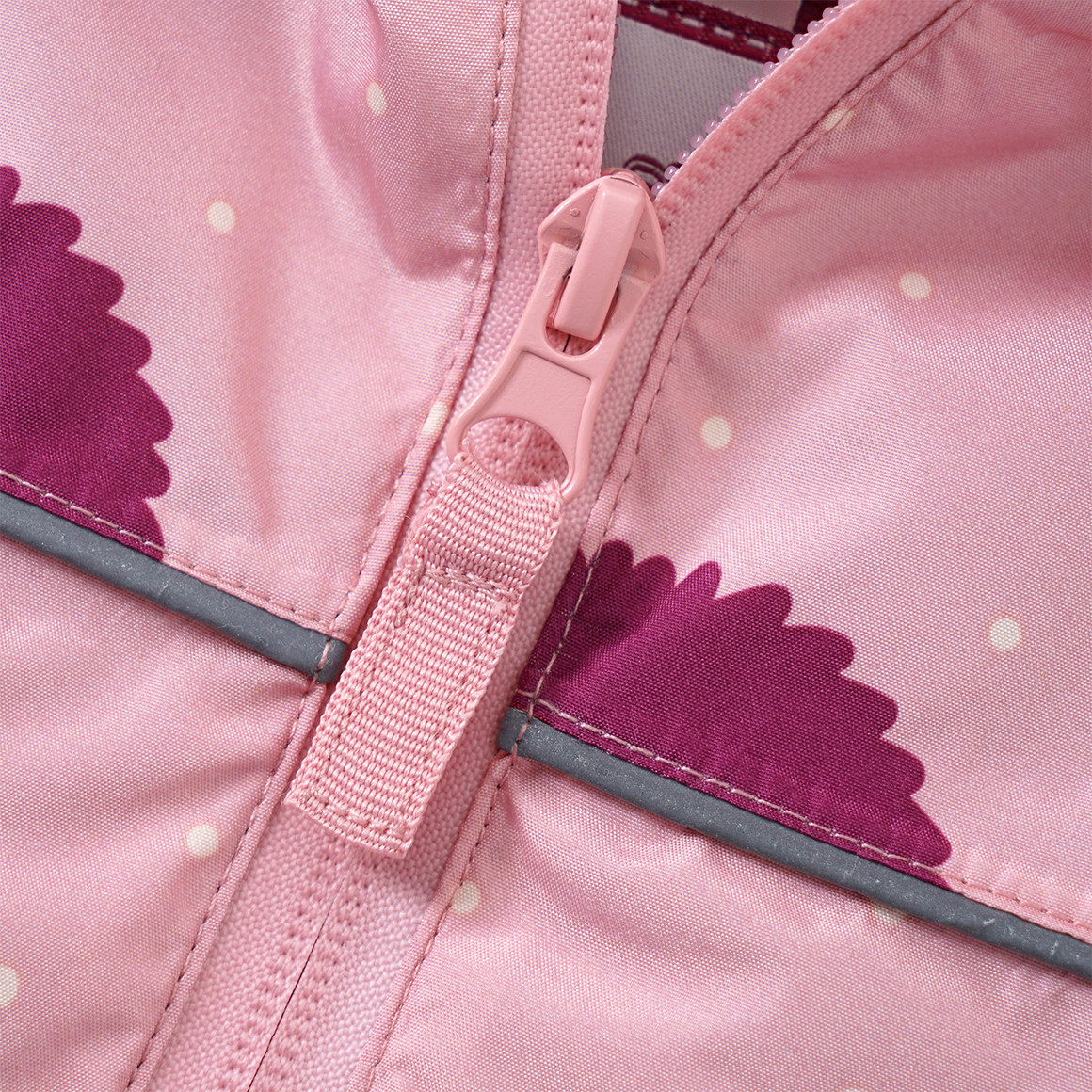 Topolino Mädchen Regenjacke mit Igeln rosa