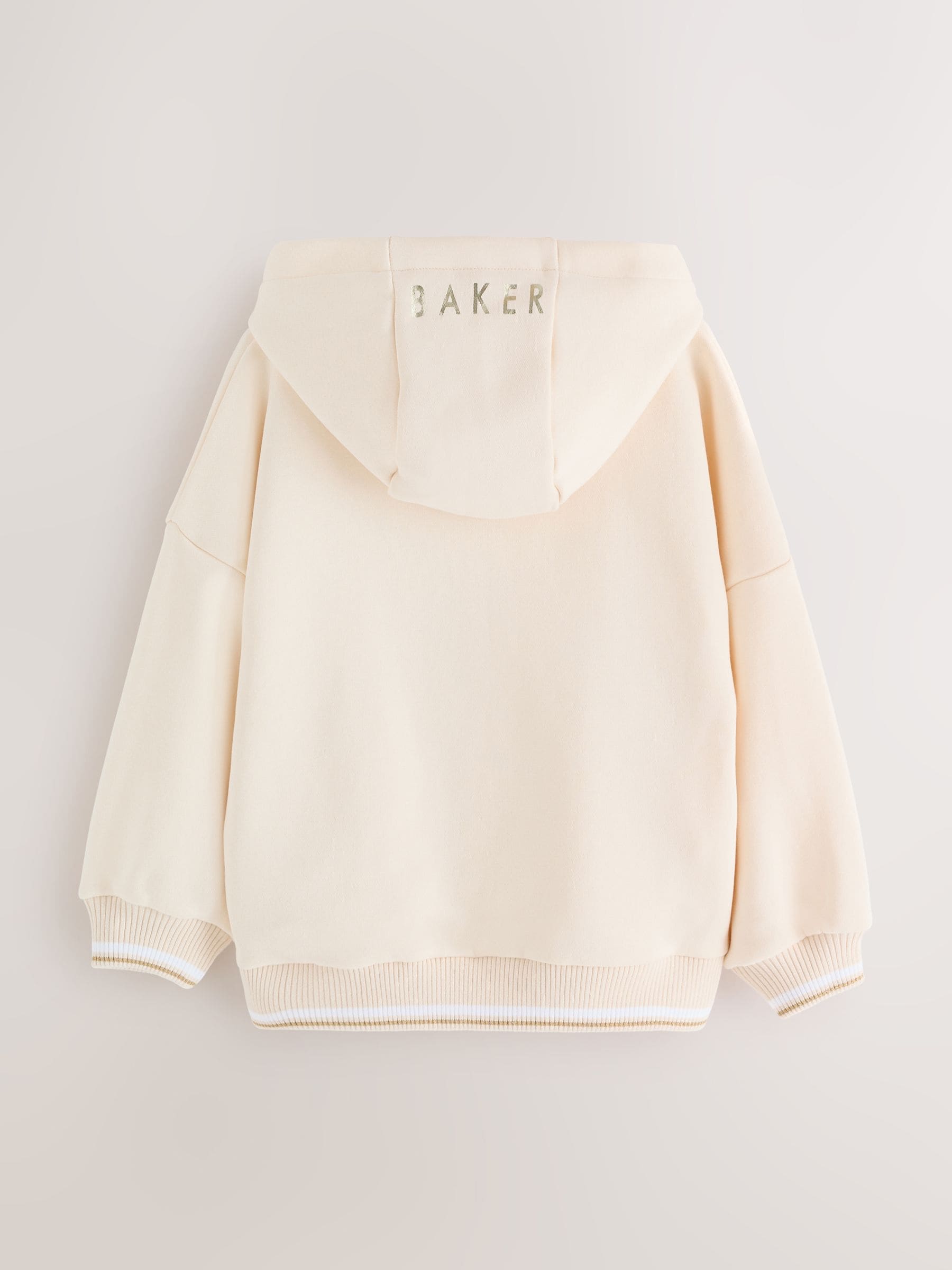 Baker by Ted Baker Oversized Stone Foil Branded Hoodie and Leggings Set 2 Piece