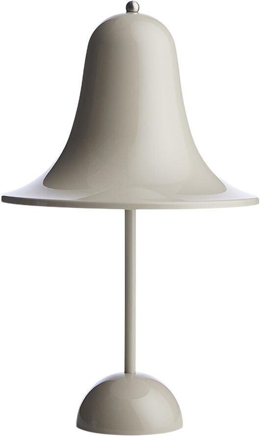 Verpan Pantop Ø18 Portable Table Lamp Grey sand