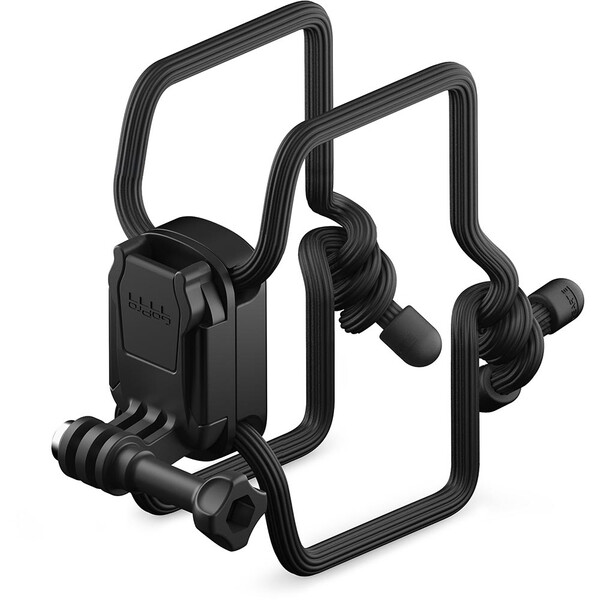 GoPro - Fixation flexible polyvalente Gumby avec attaches Gear Ties