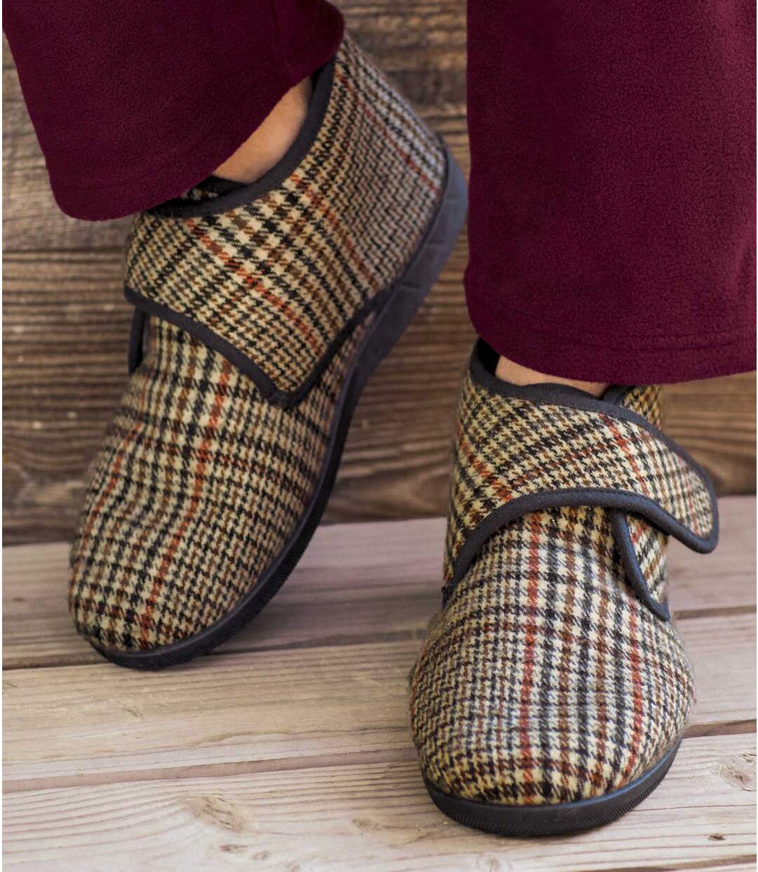 Chaussons Montants Doublés Sherpa