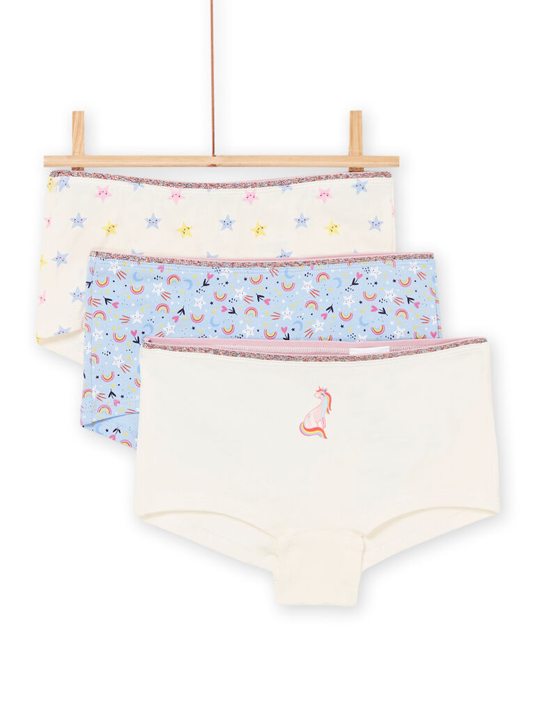 Lot de 3 shortys assortis