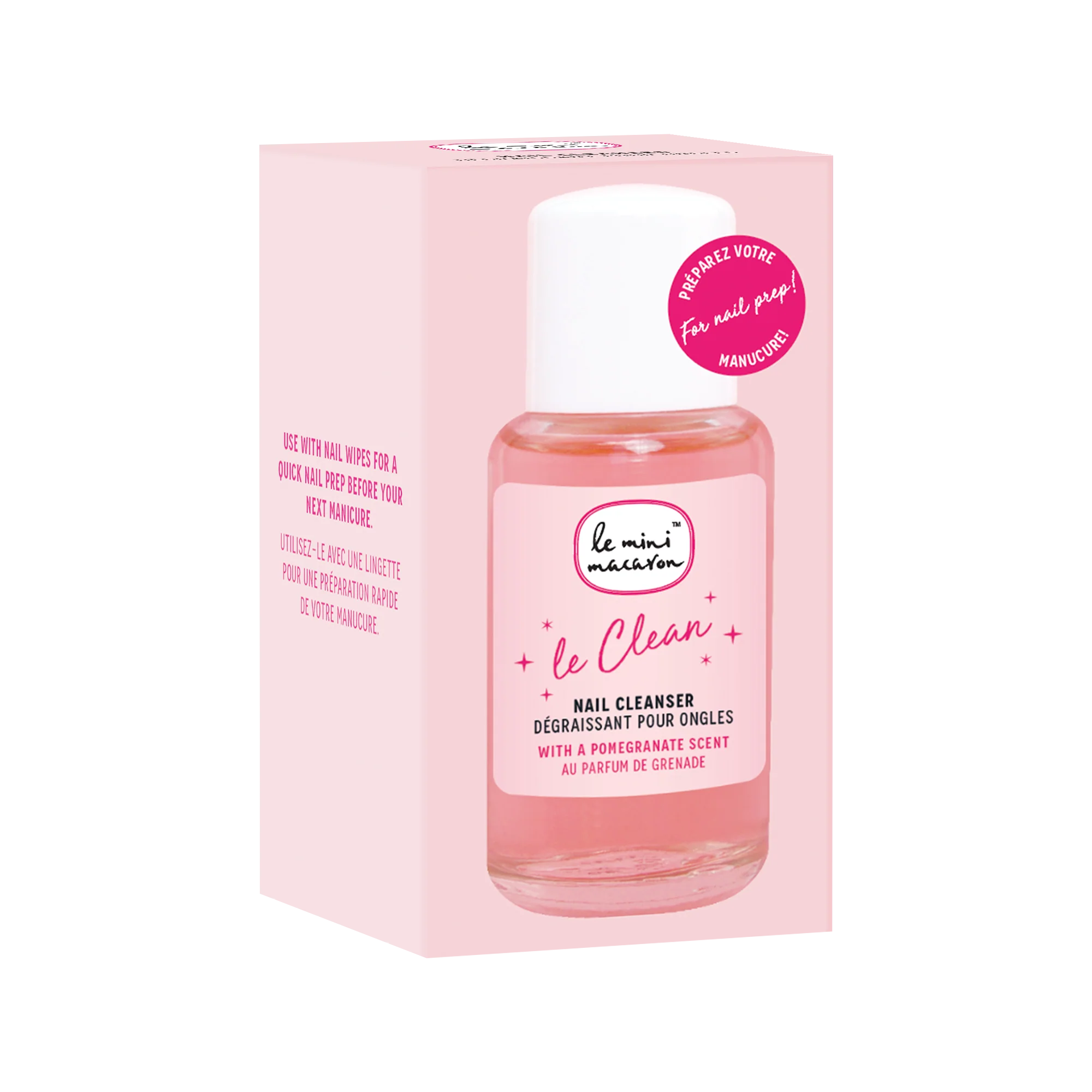 Le Mini Macaron  Le Clean rens