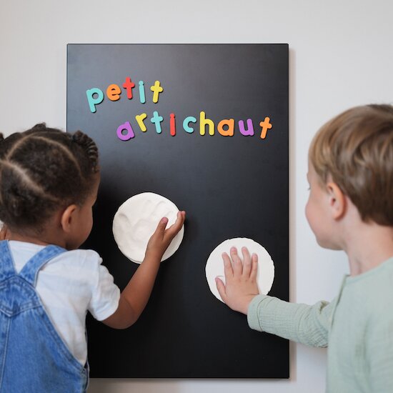 2 magnets empreinte   de               Petit Artichaut