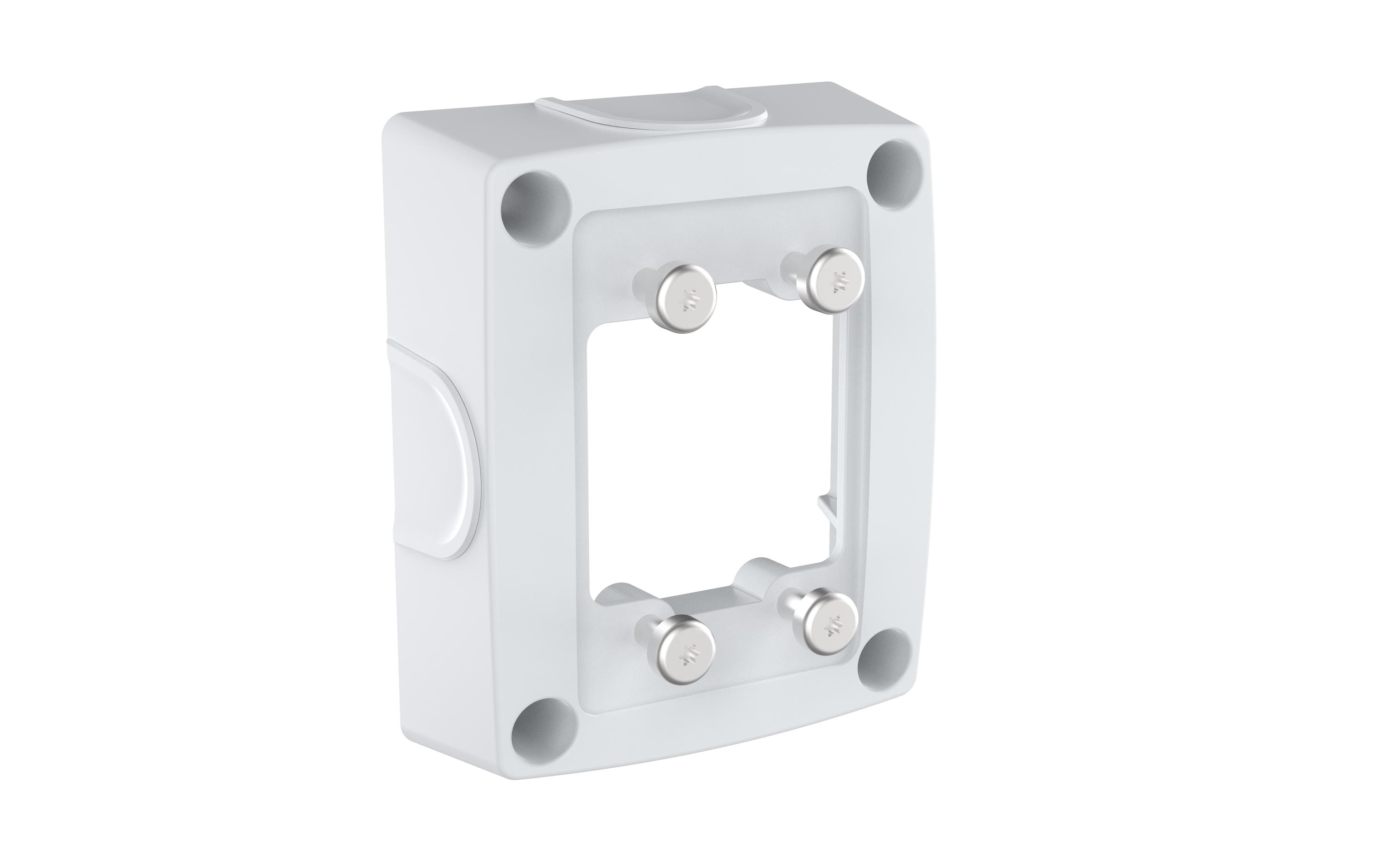 Anschlussbox TQ1601-E Weiss 1 StückAnschlusskasten aus Aluminium für zusätzliche Montagemöglichkeiten