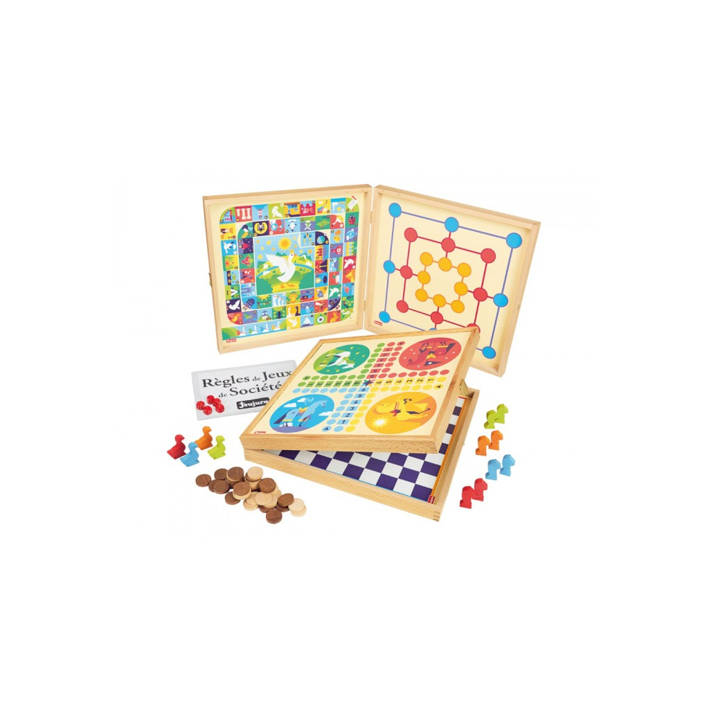 Coffret de Jeux de Société - 50 règles