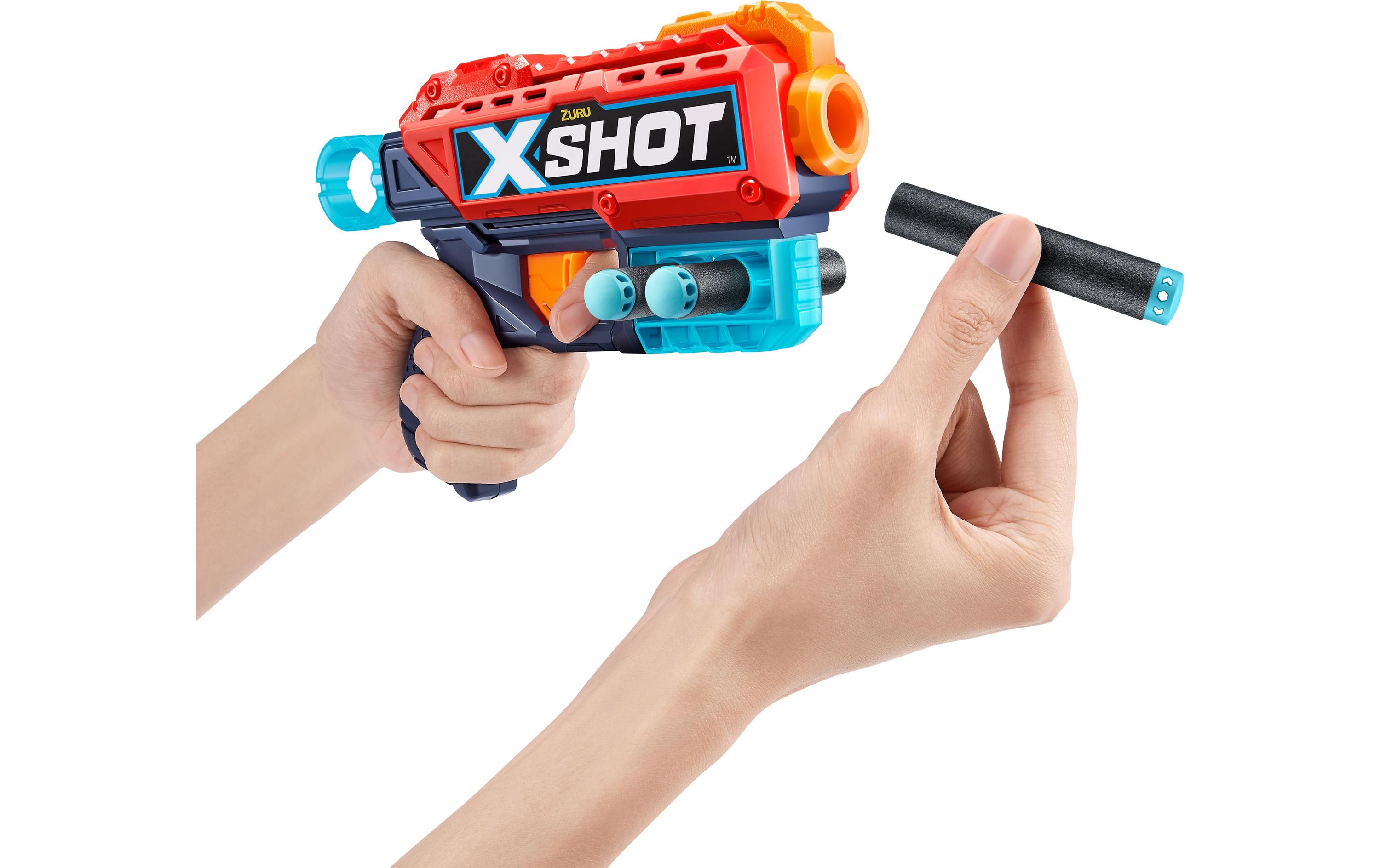 X-Shot Kickback mit 8 DartsDart-Blaster