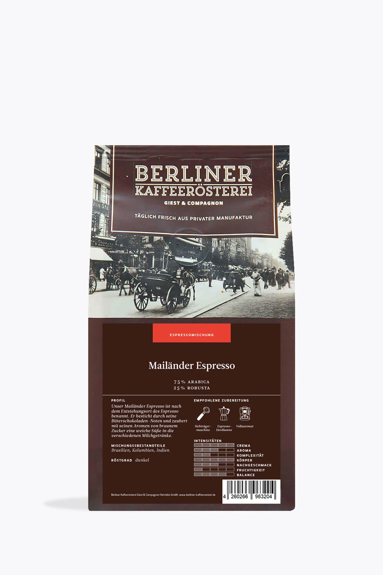 Berliner Kaffeerösterei Probierpaket 750g