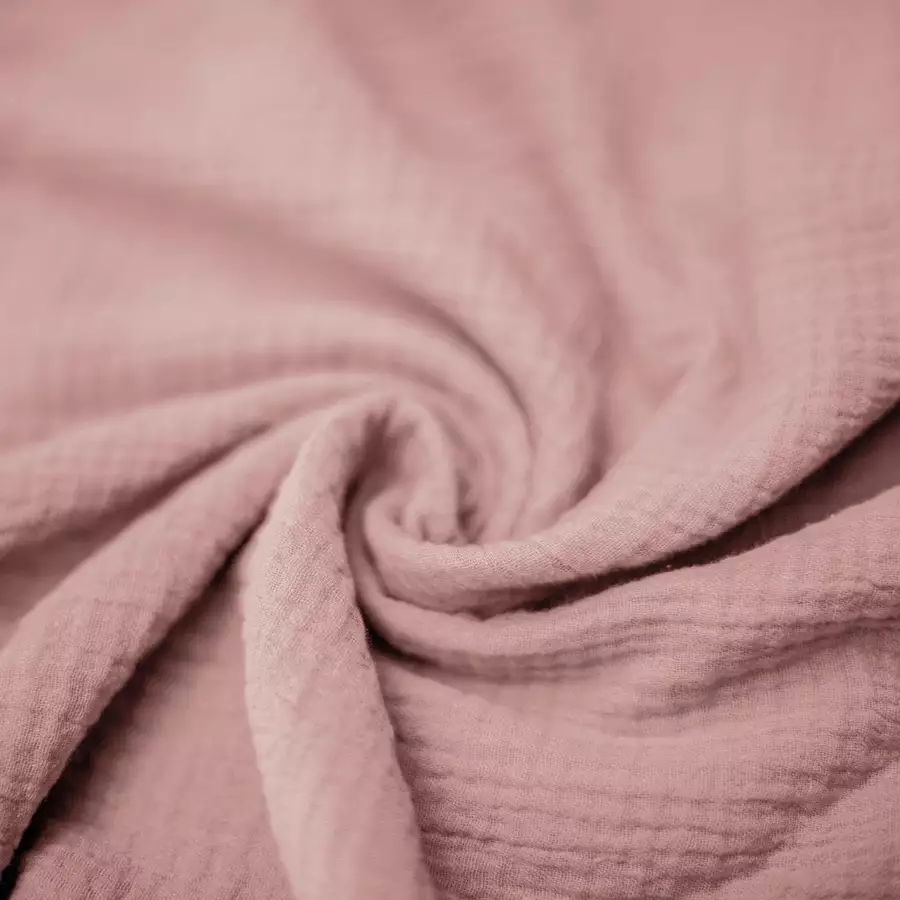 JULIUS ZÖLLNER Wickelauflagenbezug Musselin dusty rose 50 x 65 cm