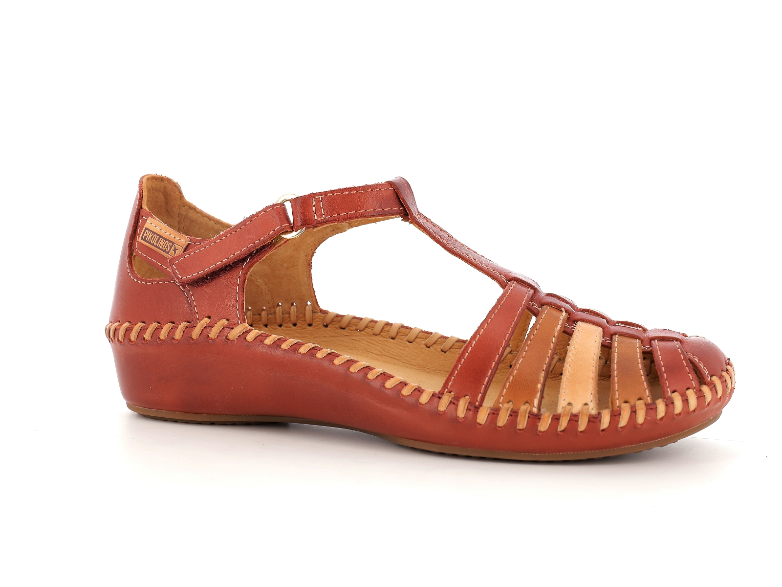 Pikolinos-VALLARTA 655-0843C1 Cuir Rouge