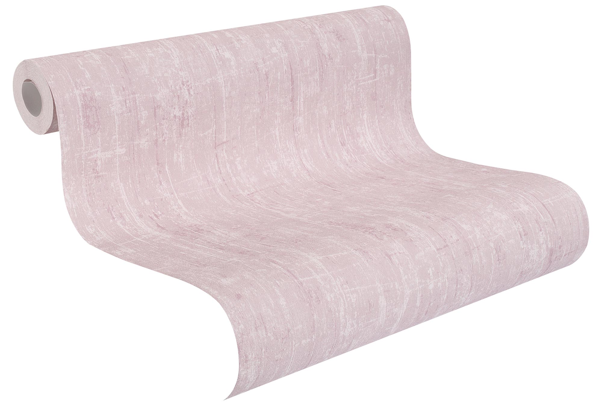 Vliestapete SOUVENIR - rosa - Stein-Optik - 10 Meter