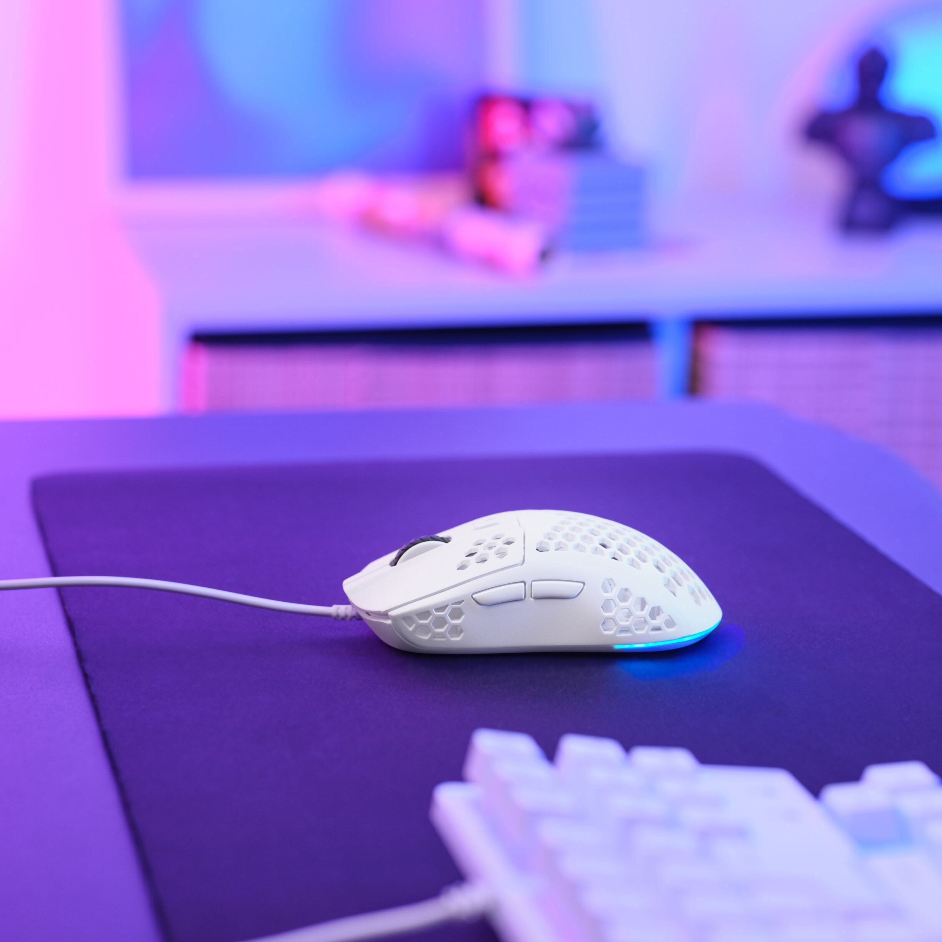 Trust GXT928 Helox Ultra-lightweight Gaming Mouse Hvit