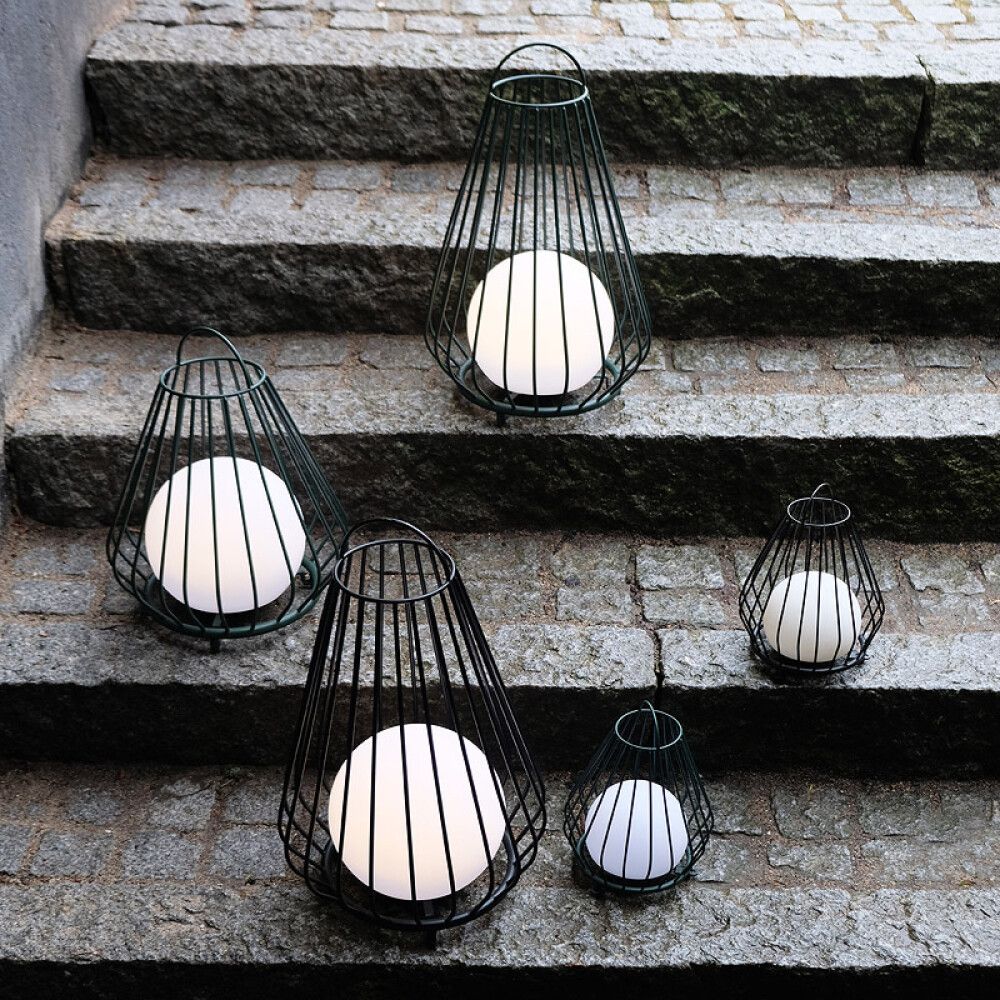 SOLCELLELAMPE DYBERG LARSEN EVESHAM GRØNN STOR