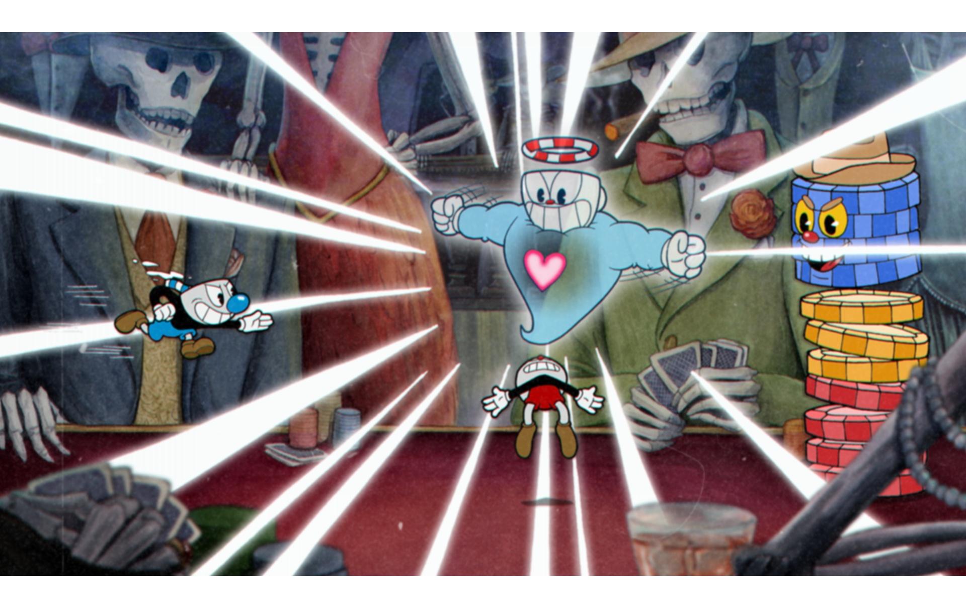 CupheadShoot-'em-up-Actionspiel für die Switch
