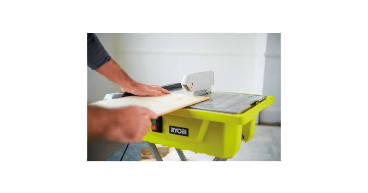 RyobiWS721S tegelsnijder  (Groen/zilver)