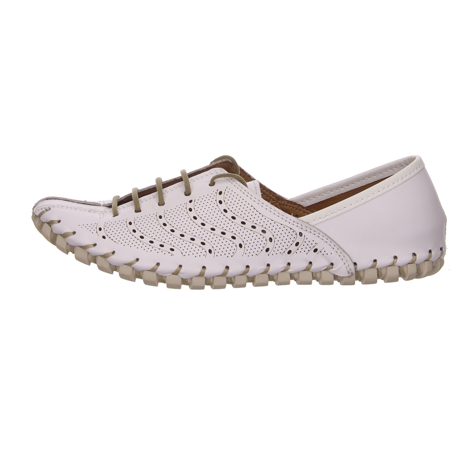 Gemini Halbschuh weiß weiss/weiss kombi
