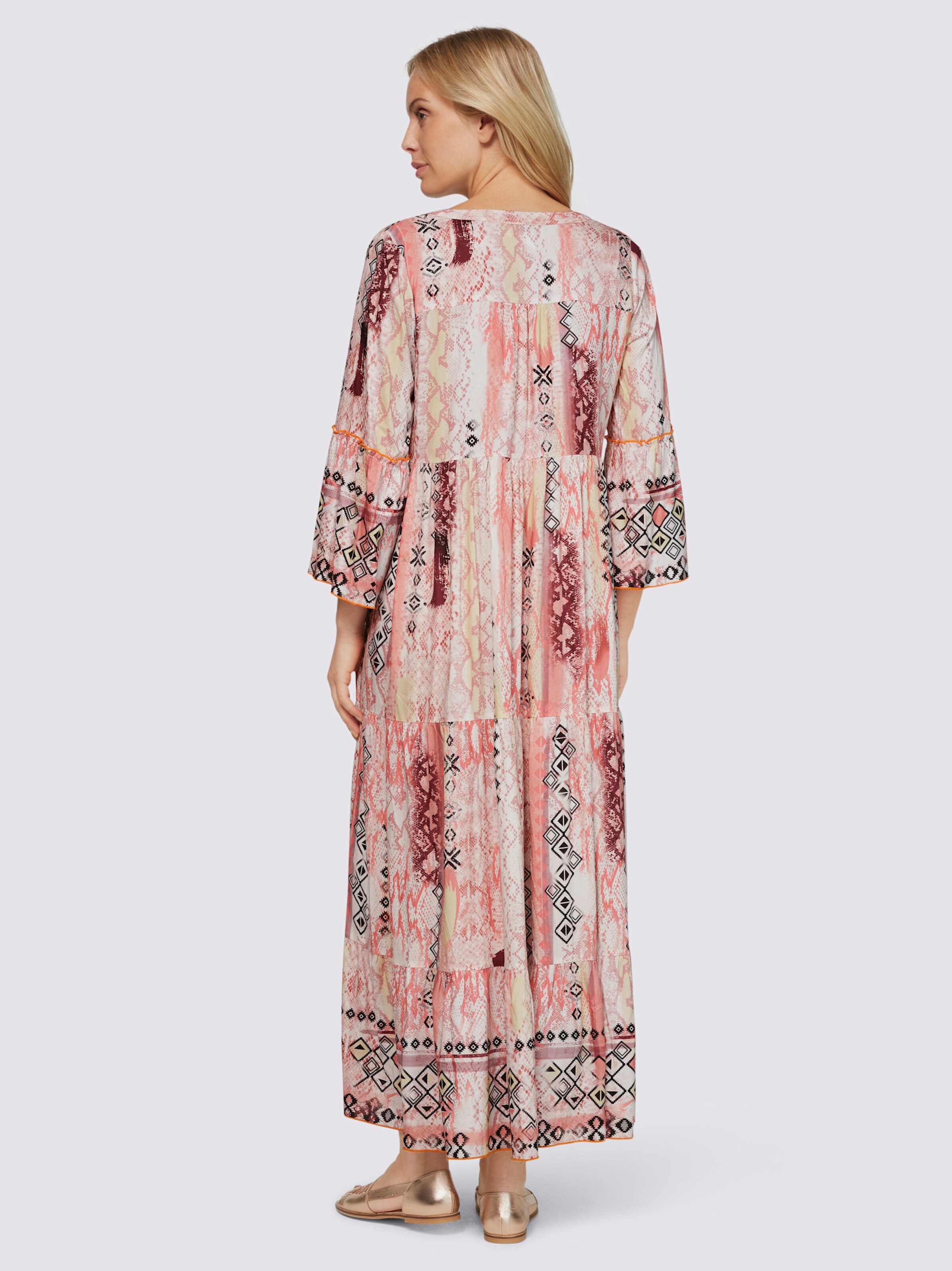 Druck-Kleid