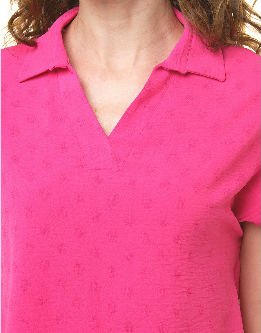 Blouse rose esprit polo