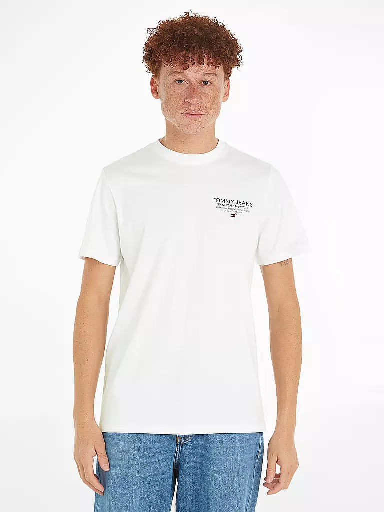 TOMMY JEANS T-Shirt weiss