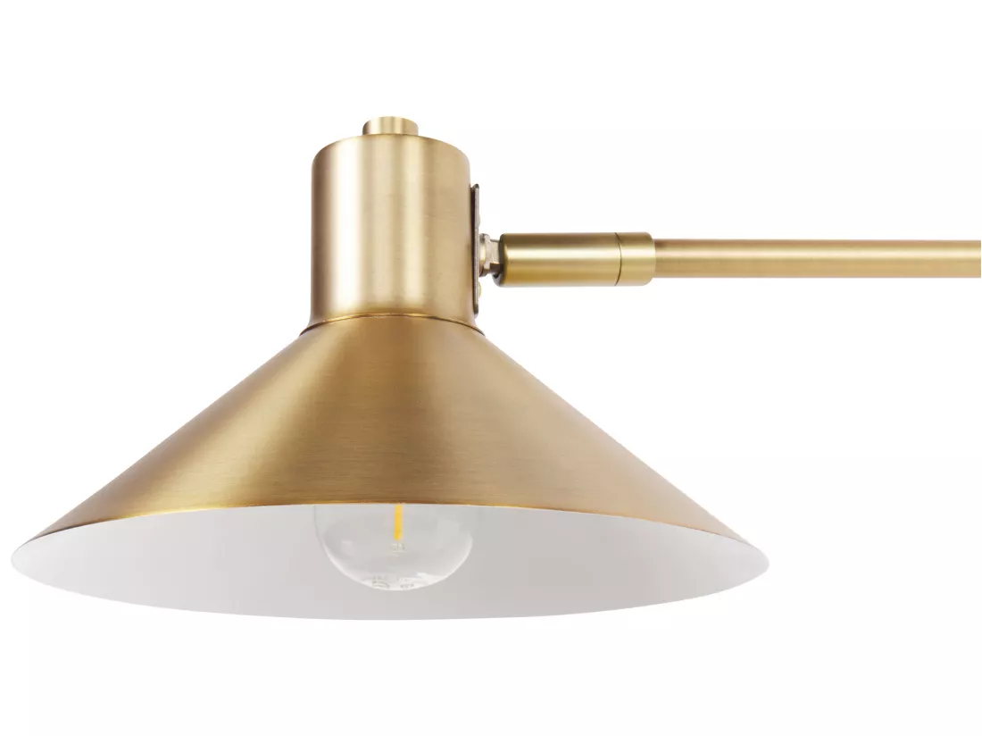 Lampe murale KADASSA Réglable Métal Doré